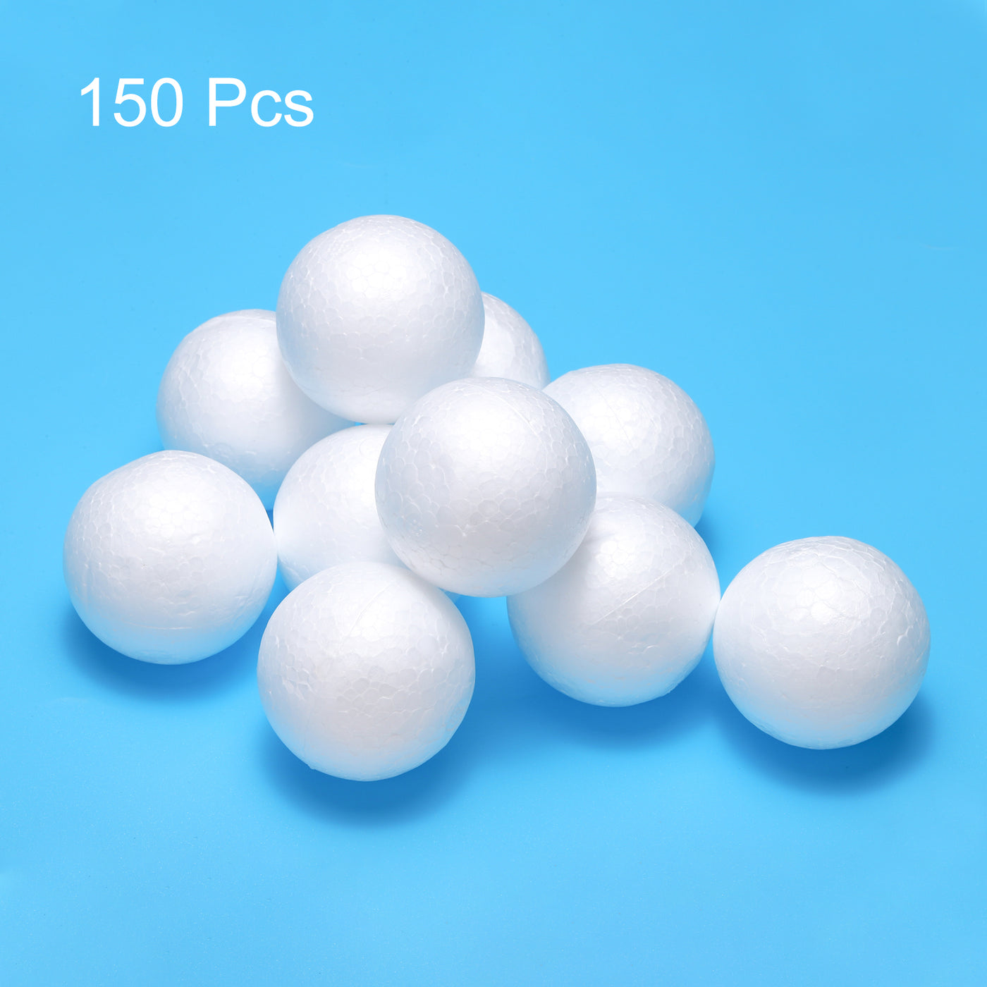 Harfington Foam Balls Round 0.59Inch Polystyrene Spheres Balls for Party Decoration 150Pcs