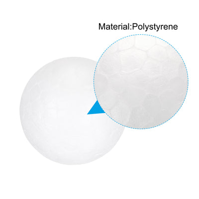 Harfington Foam Balls Round 0.87 Inch Polystyrene Spheres Balls for Party Decoration 75Pcs