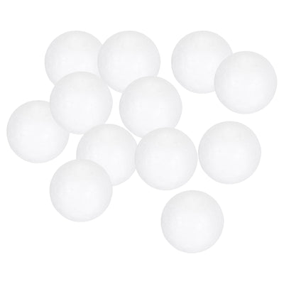 Harfington Foam Balls Round 1.06 Inch Polystyrene Spheres Balls for Party Decoration 60Pcs