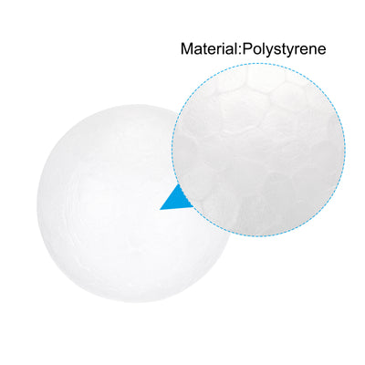 Harfington Foam Balls Round 1.5 Inch Polystyrene Spheres Balls for Party Decoration 30Pcs