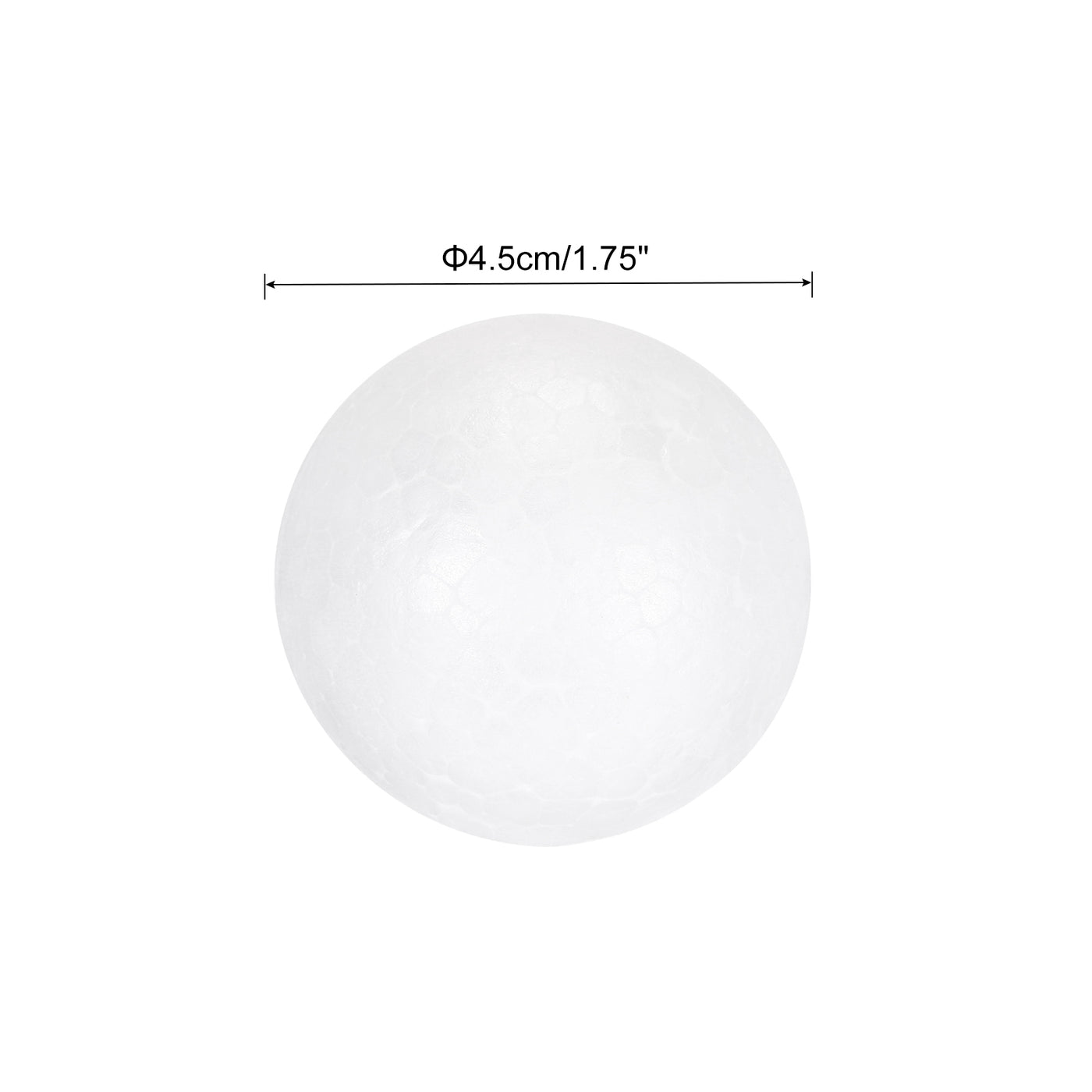 Harfington Foam Balls Round 1.75 Inch Polystyrene Spheres Balls for Party Decoration 25Pcs