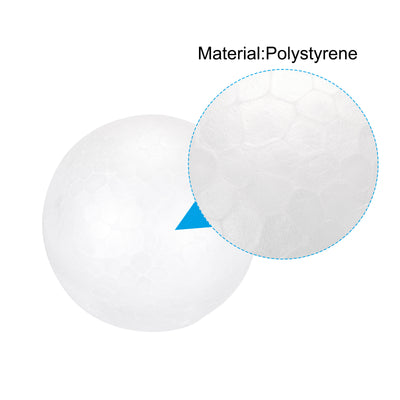 Harfington Foam Balls Round 2.76 Inch Polystyrene Spheres Balls for Party Decoration 5Pcs