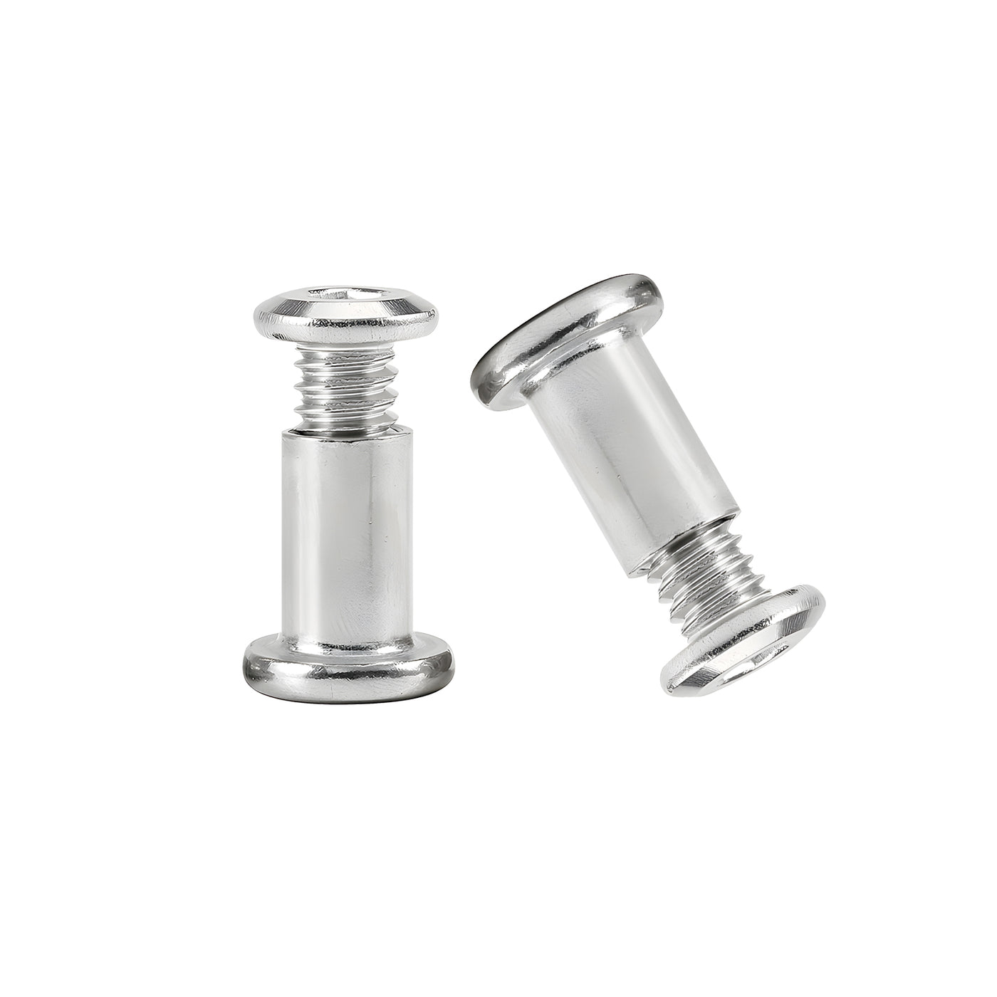 Harfington M2/M3/M4/M5 Binding Barrels and Screws Hex Socket Drive 18-8 Stainless Steel