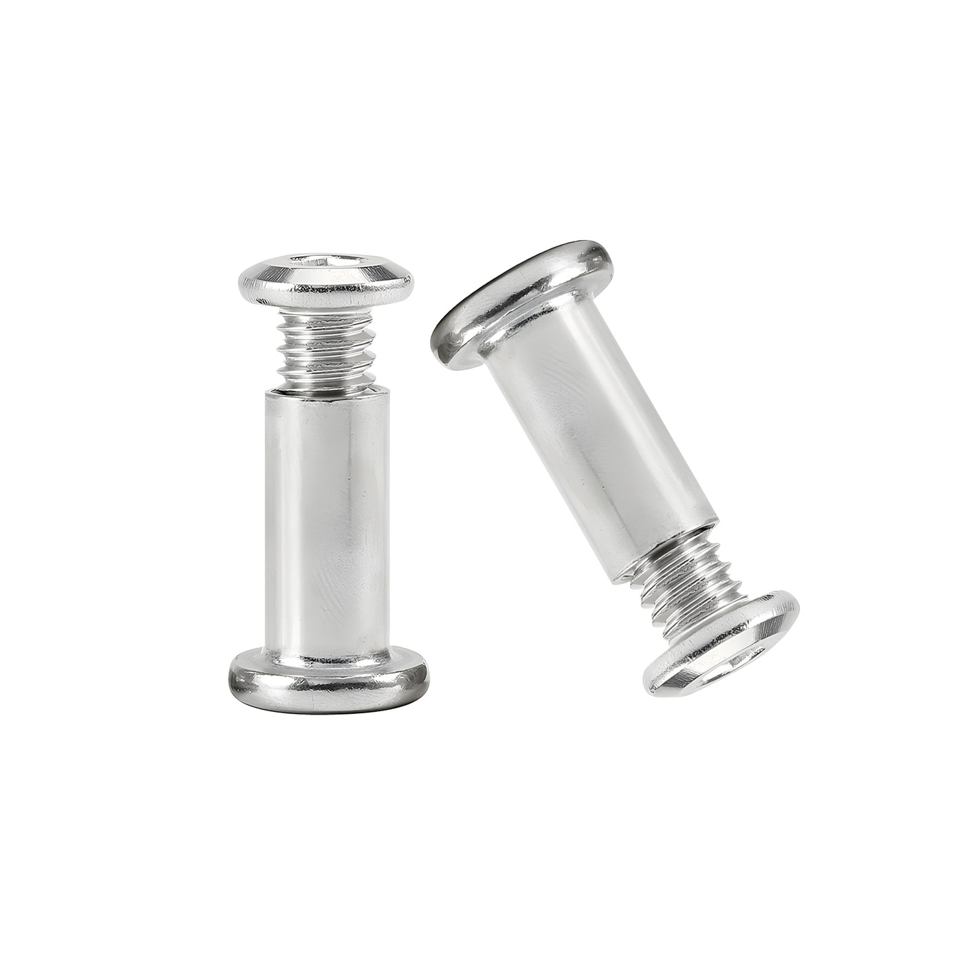 Harfington M2/M3/M4/M5 Binding Barrels and Screws Hex Socket Drive 18-8 Stainless Steel