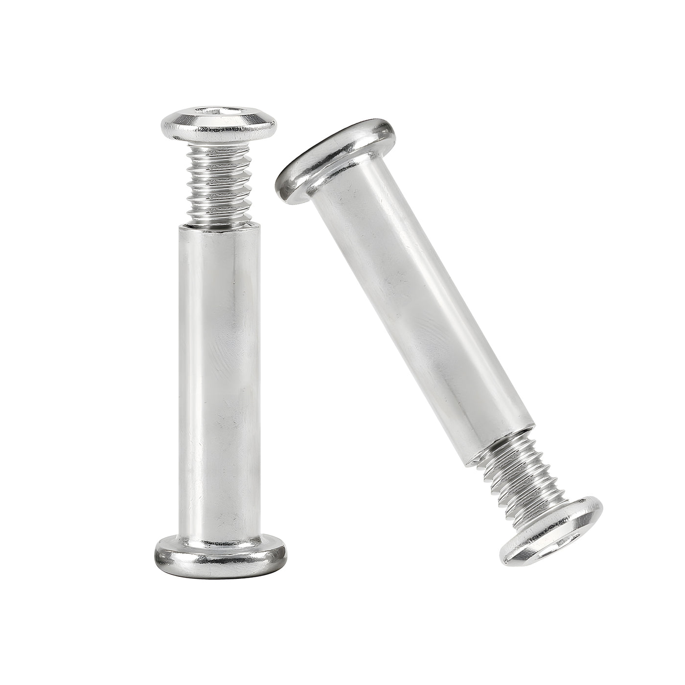 Harfington M2/M3/M4/M5 Binding Barrels and Screws Hex Socket Drive 18-8 Stainless Steel