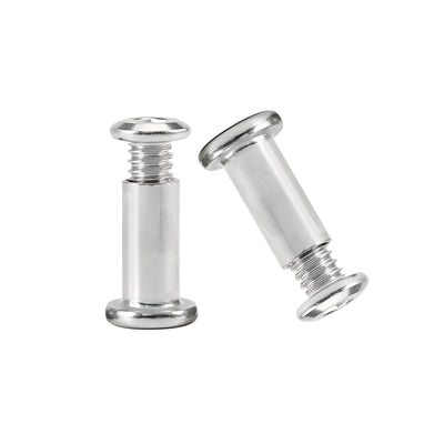 Harfington M6/M8/M10 Binding Barrels and Screws Hex Socket Drive 18-8 Stainless Steel