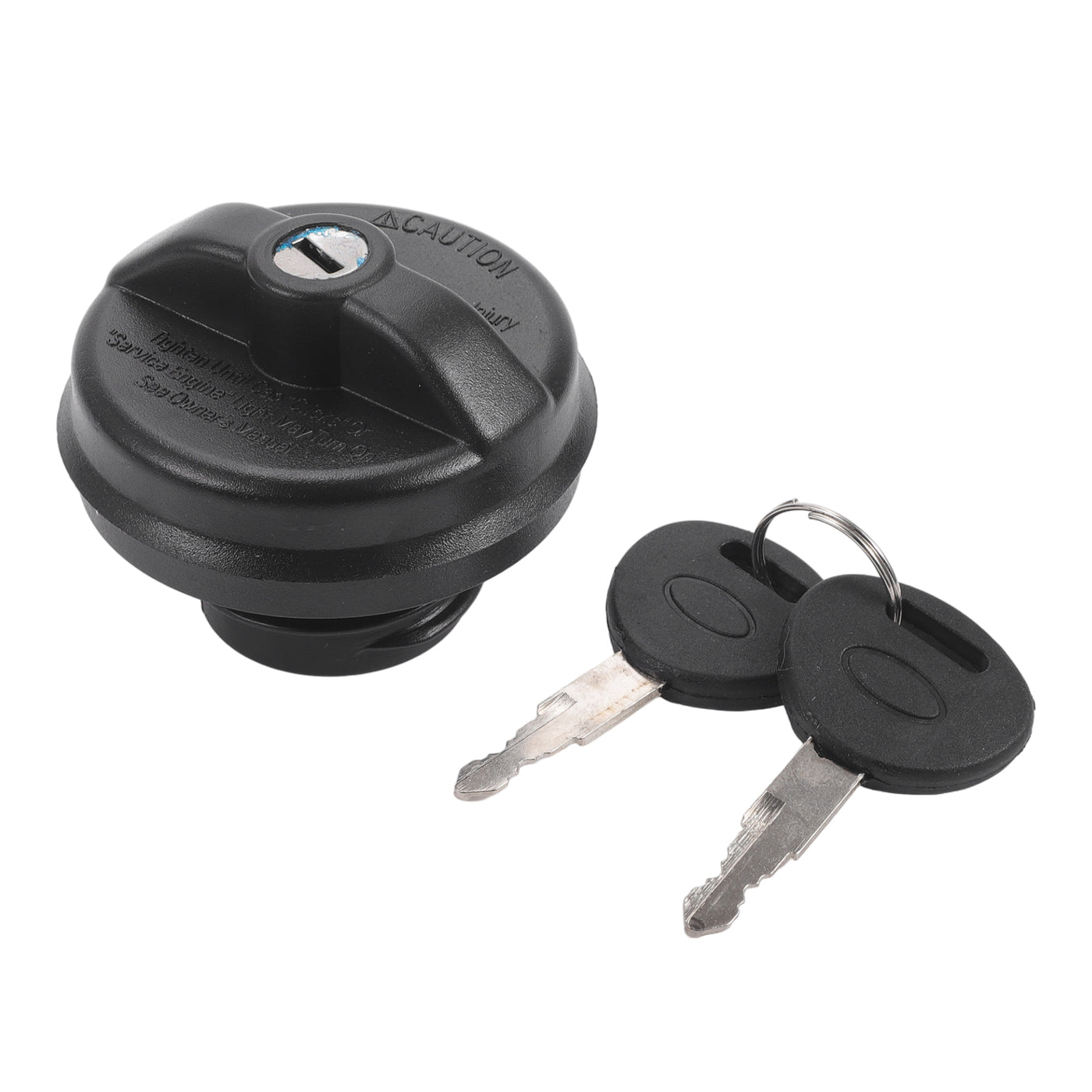 ACROPIX Plastic Locking Gas Cap Lock Fuel Tank Cap Black Fit for Acura MDX RDX RL with Keys No.97BB9K163BB - Pack of 3