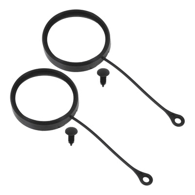 Harfington Fuel Tank Cap Tether Fuel Tank Rope Replacement Fit for Mercedes-Benz E320 2003-2005 No.A2214700605 - Pack of 2