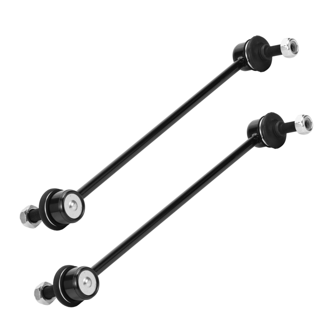 X AUTOHAUX 2pcs Front Sway Bar Links Stabilizer Link Kit for Fiat Qubo 2008-2020 for Fiat 500 C 2009-2020 Suspension Kit No.1580517/50700941