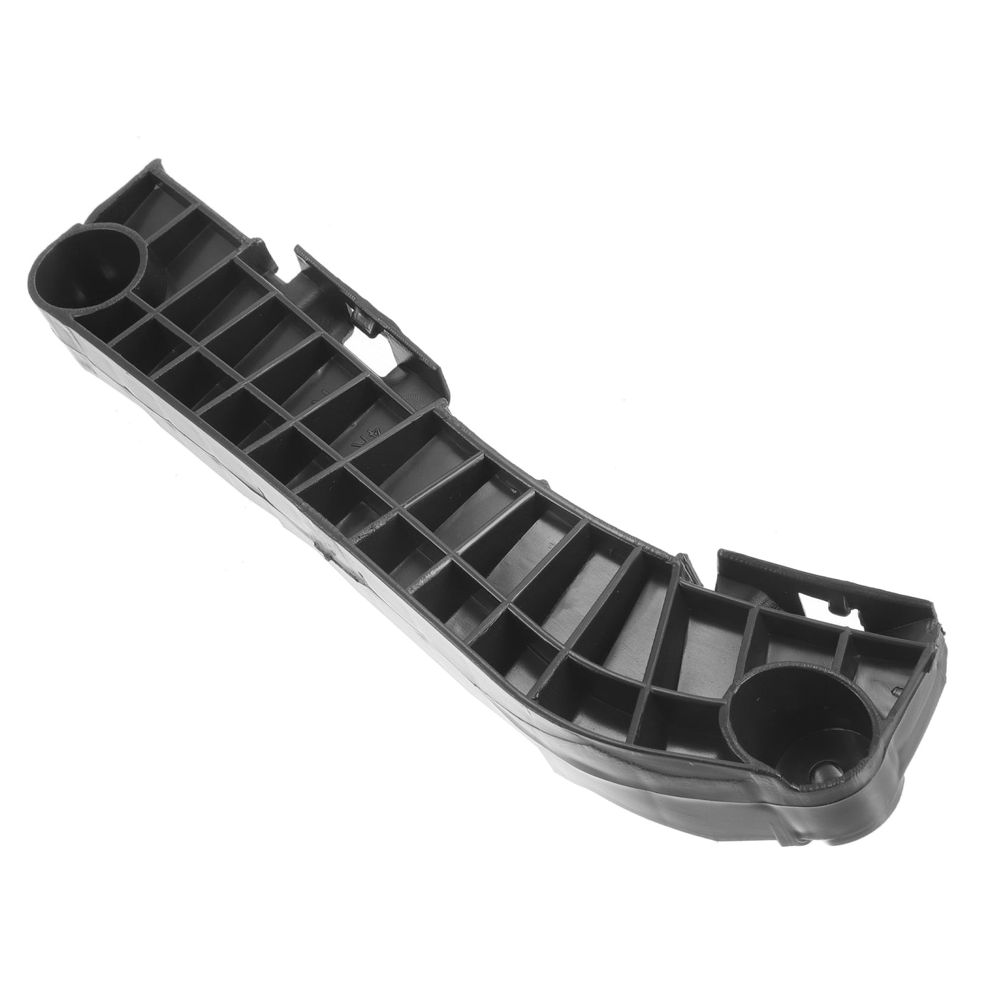 Partuto Bumper Support Bracket No.5253506050 - Right Passenger Side Bumper Bracket - for Toyota Camry 2007 ABS Plastic Black - 1 Pc