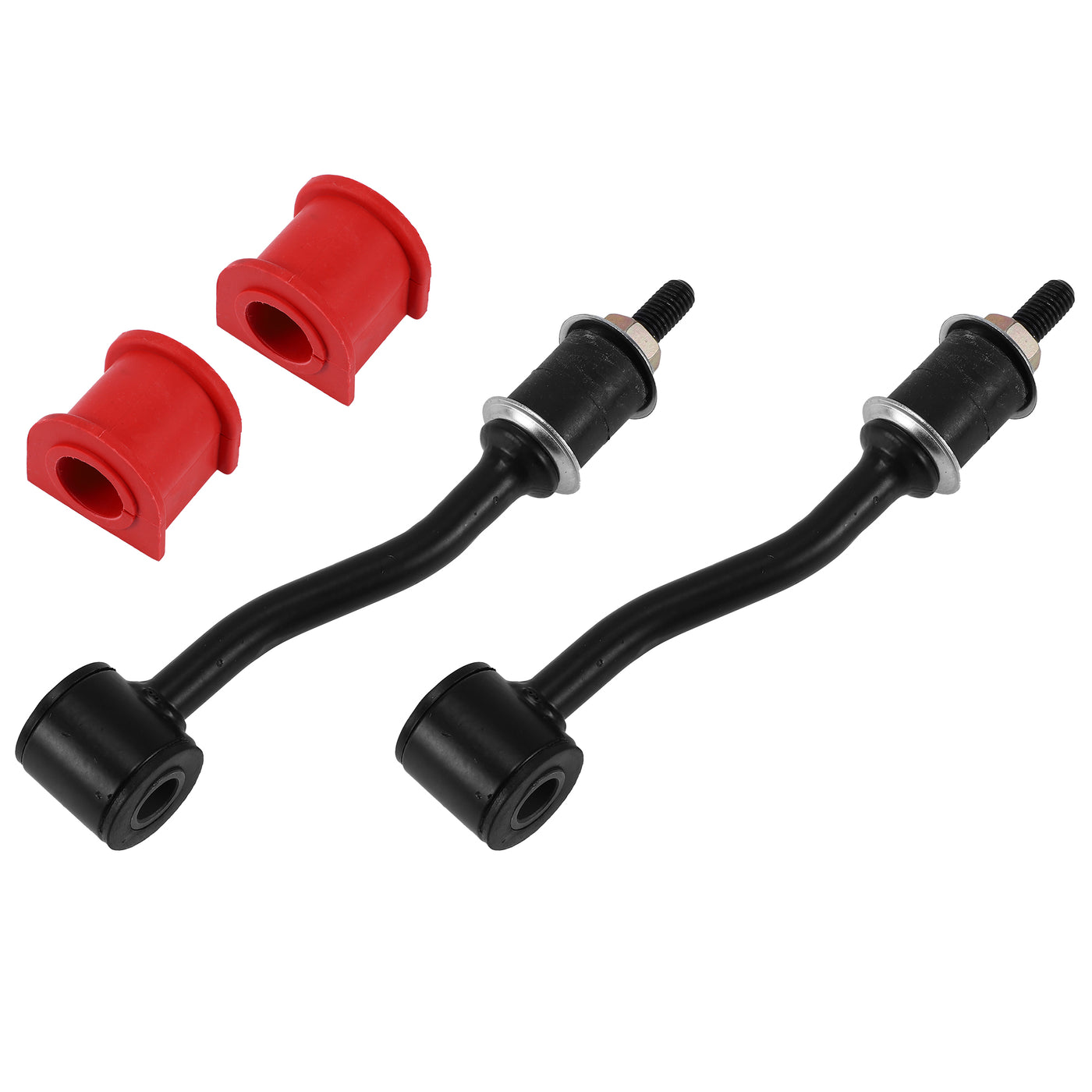 X AUTOHAUX 1 Set Front Sway Bar Links Stabilizer Link Kit with Bushing for Jeep Grand Cherokee Cherokee Comanche Suspension Kit No.52003232/52037849/EK3174