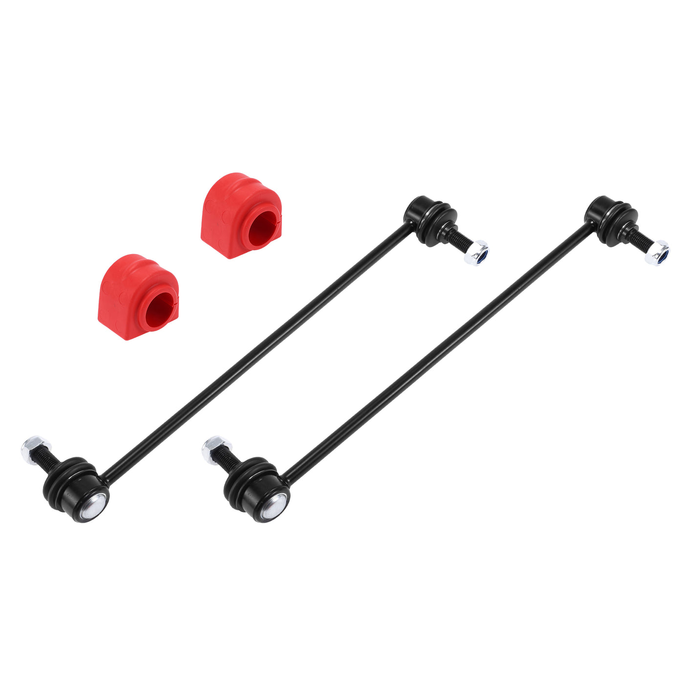 X AUTOHAUX 1 Set Front Sway Bar Links Stabilizer Link Kit with Bushing for GMC Acadia for Chevrolet Traverse Suspension Kit No.K750155/20905104/15905569/15837427