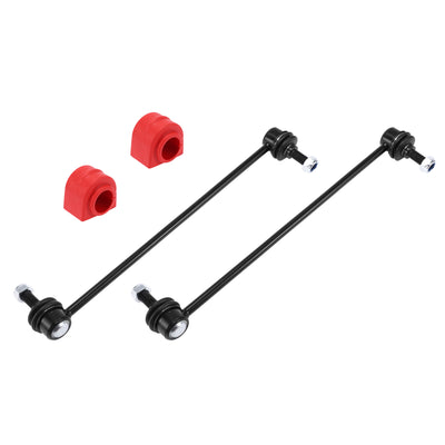 Harfington 1 Set Front Sway Bar Links Stabilizer Link Kit with Bushing for GMC Acadia for Chevrolet Traverse Suspension Kit No.K750155/20905104/15905569/15837427