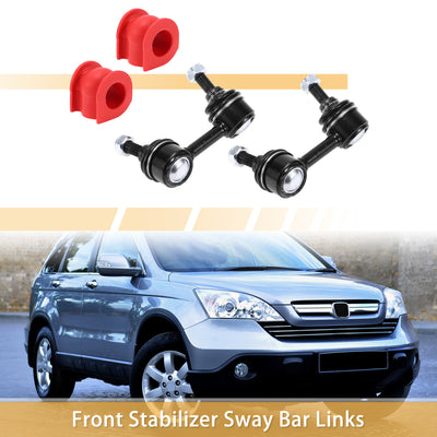 Harfington 1 Set Front Sway Bar Links Stabilizer Link Kit with Bushing for Honda Accord 1998-2002 Suspension Kit No.51306S84A01/51320S84A01