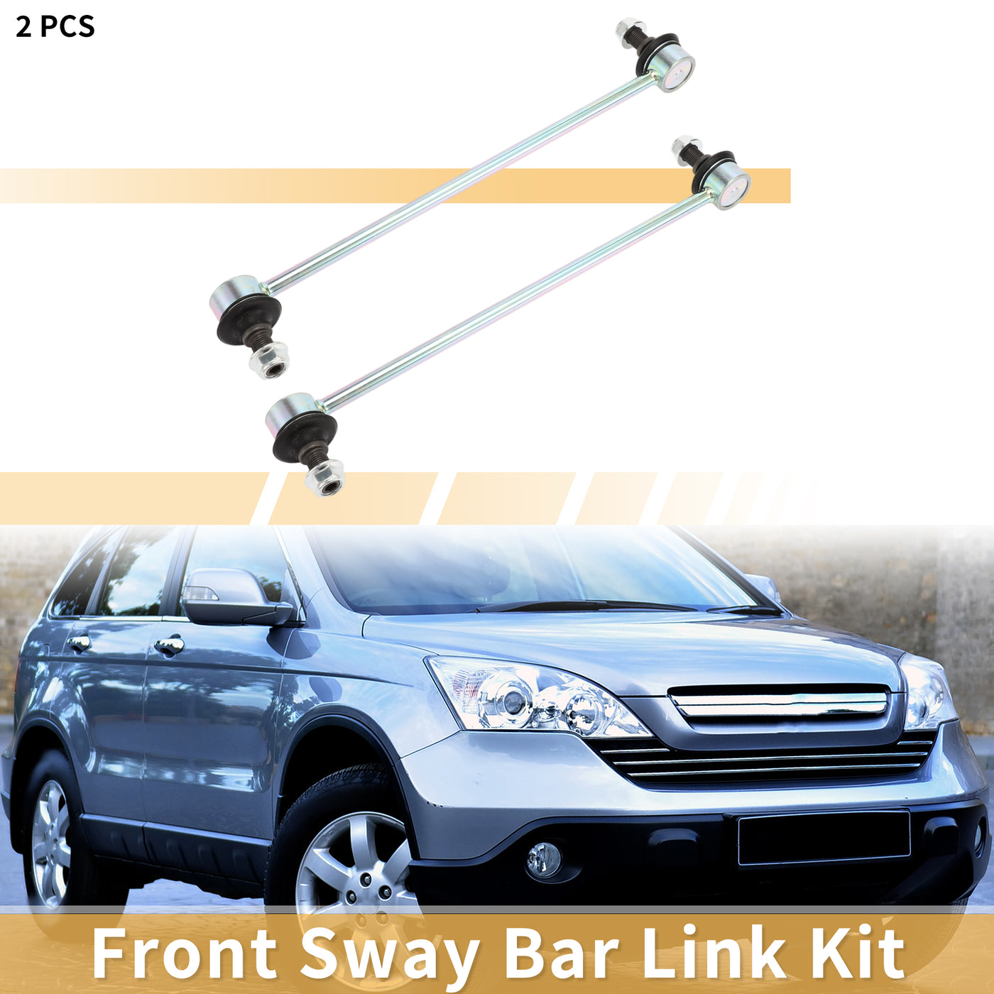 X AUTOHAUX 2pcs Front Sway Bar Links Stabilizer Link Kit for Honda CR-V 2012-2018 Suspension Kit No.29529/51320STKA01/51320T0AA01