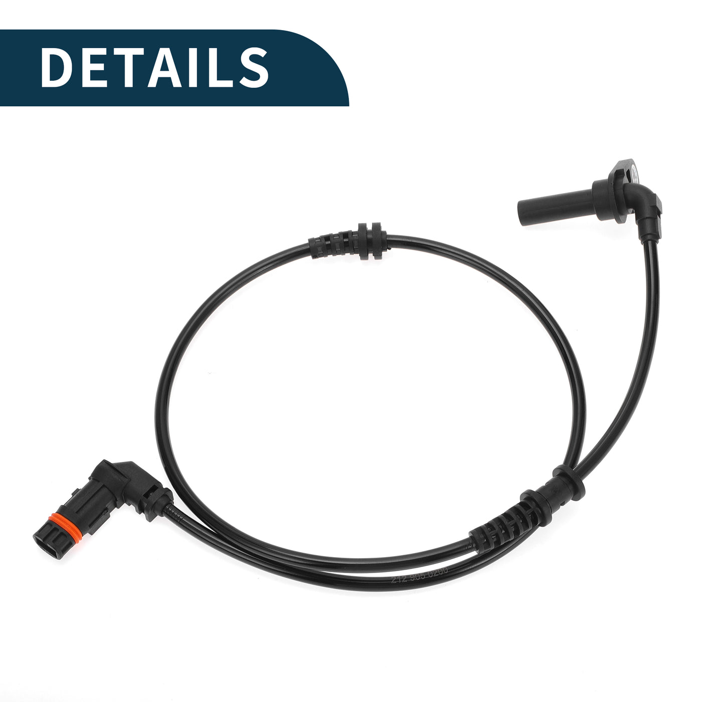 TUCKBOLD ABS Wheel Speed Sensor for Mercedes-Benz CLS550 Durable No.A2129050200 | Front Left Right ABS Speed Sensor 2 Pcs for Mercedes-Benz E350 E400 E550