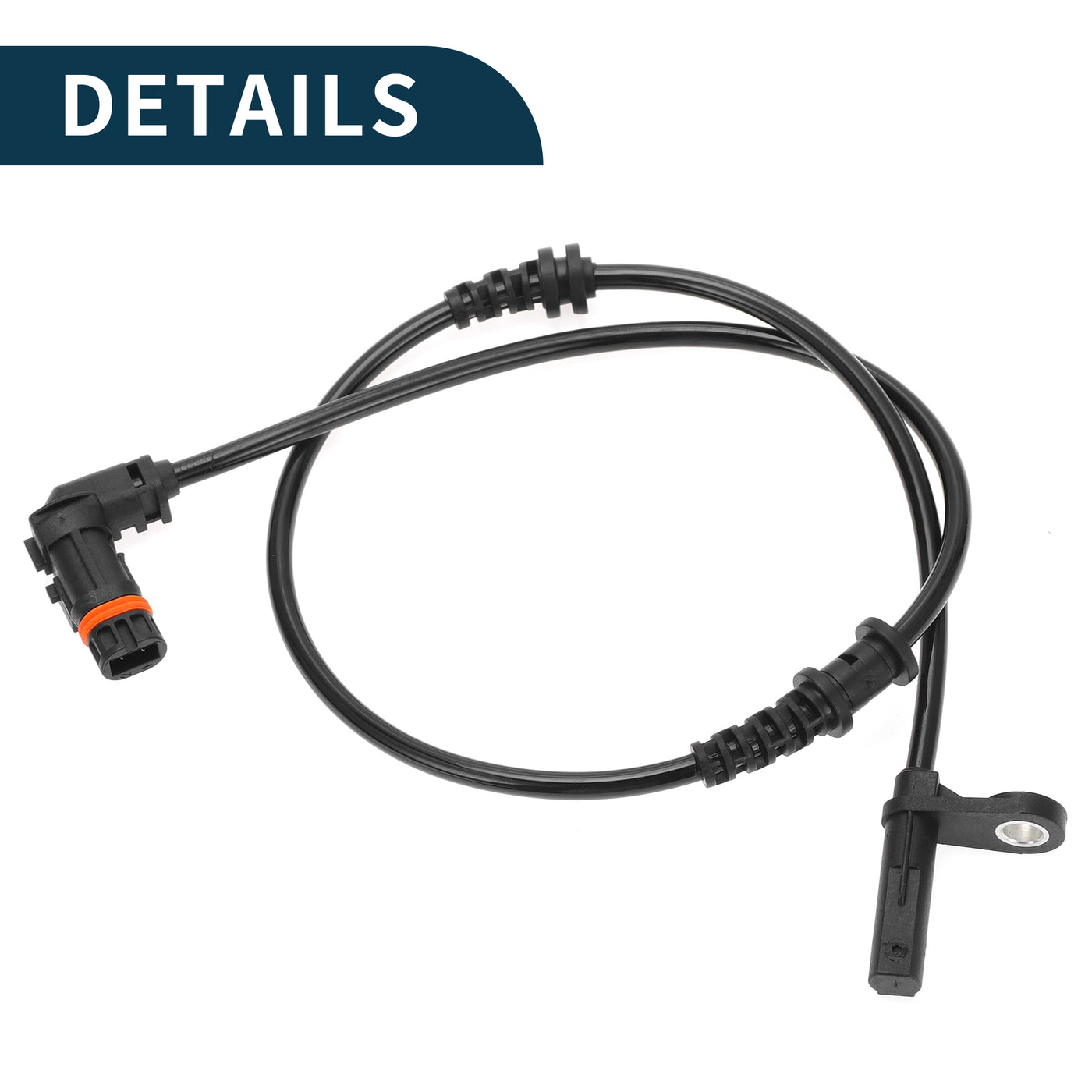 TUCKBOLD ABS Wheel Speed Sensor for Mercedes-Benz SLC300 Durable No.A1729056101 | Front Left Right ABS Speed Sensor 2 Pcs for Mercedes-Benz SLC43 SLK250