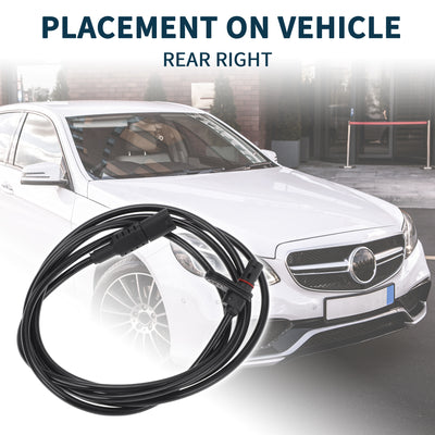 Harfington ABS Wheel Speed Sensor for Mercedes-Benz Sprinter 2500 Durable No.9065400217 | Rear Right ABS Speed Sensor 1 Pcs