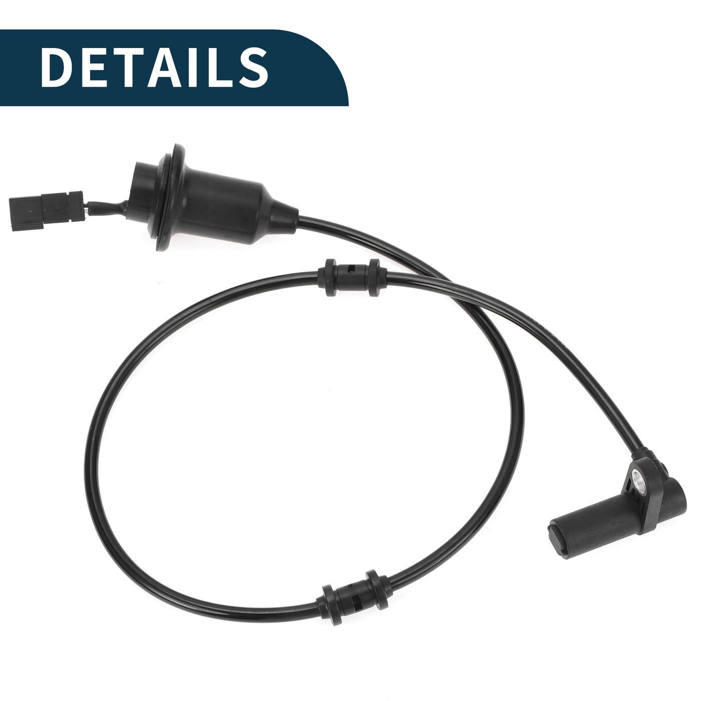 TUCKBOLD ABS Wheel Speed Sensor for Mercedes-Benz CL500 Durable No.2205400517 | Rear Right ABS Speed Sensor 1 Pcs for Mercedes-Benz CL55 AMG