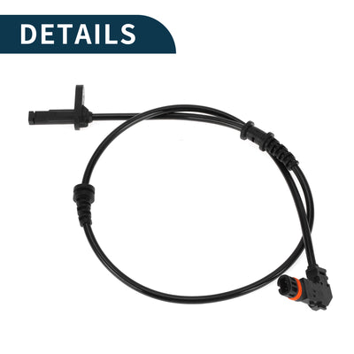 Harfington ABS Wheel Speed Sensor for Mercedes-Benz E350 Durable No.A2075400017 | Front Left ABS Speed Sensor 1 Pcs for Mercedes-Benz E550