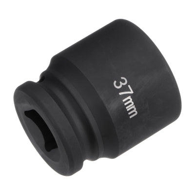 Harfington 6-Point Impact Socket 3/4" Drive 37mm Metric 40Cr Impact Socket