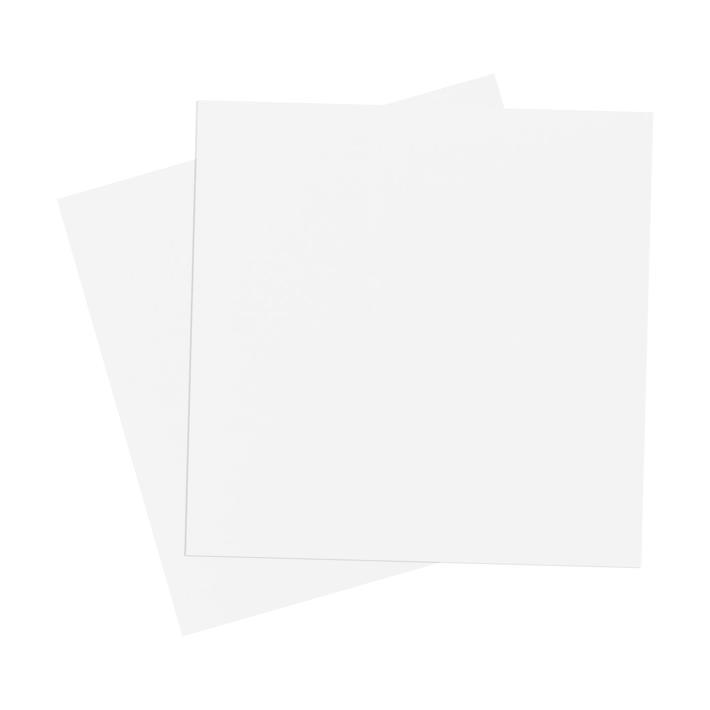 Harfington Foam Sheets Crafts 10x10 Inch 7mm EVA Craft Foam Paper Sheets, White, 2 Sheets