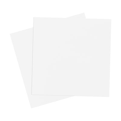 Harfington Foam Sheets Crafts 10x10 Inch 7mm EVA Craft Foam Paper Sheets, White, 2 Sheets