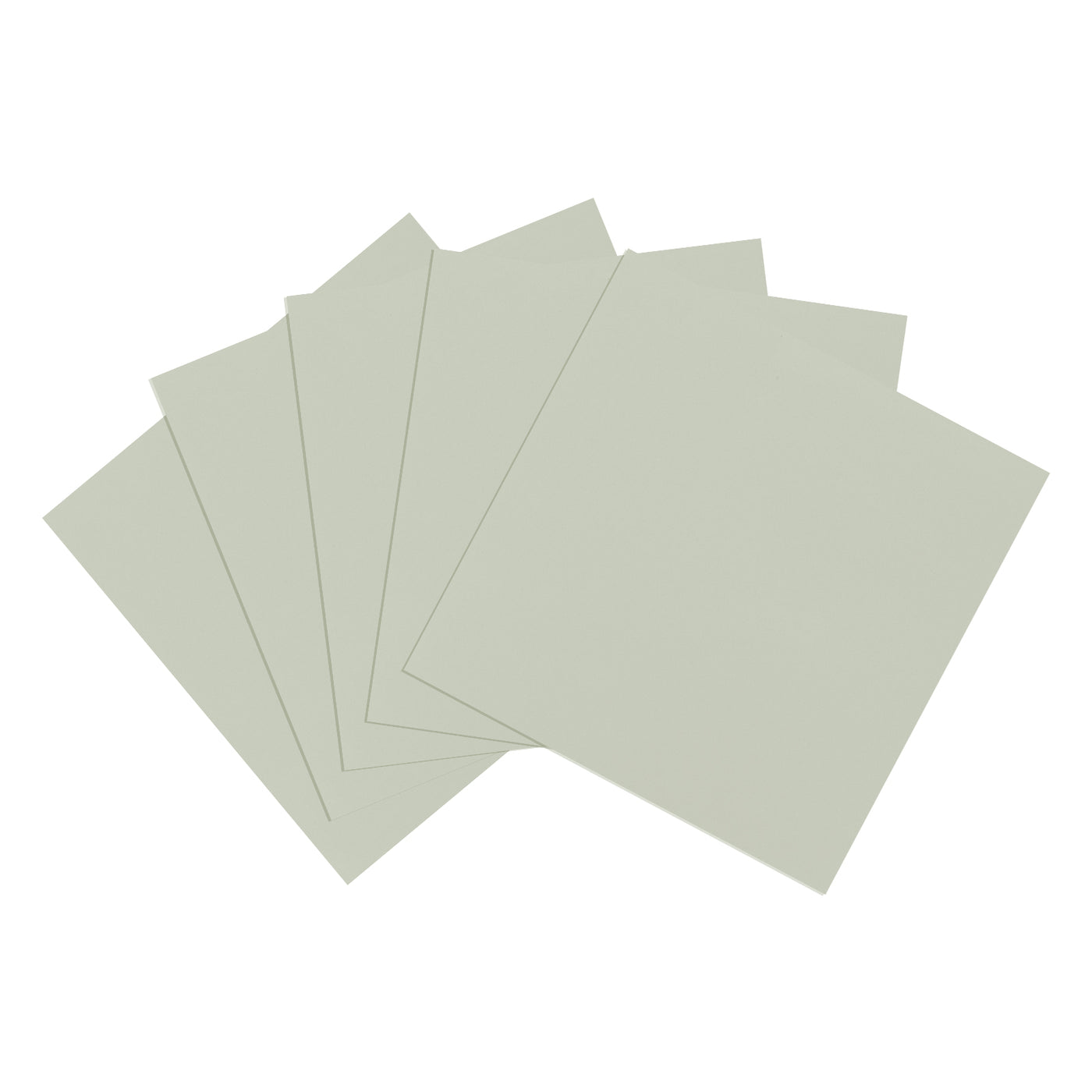 Harfington Foam Sheets Crafts 10x10 Inch 10mm EVA Craft Paper Sheets Light Grey 5 Sheets