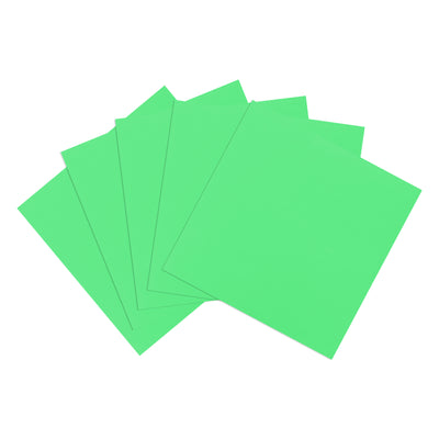 Harfington Foam Sheets Crafts 10x10 Inch 10mm EVA Craft Foam Paper Sheets, Green, 5 Sheets