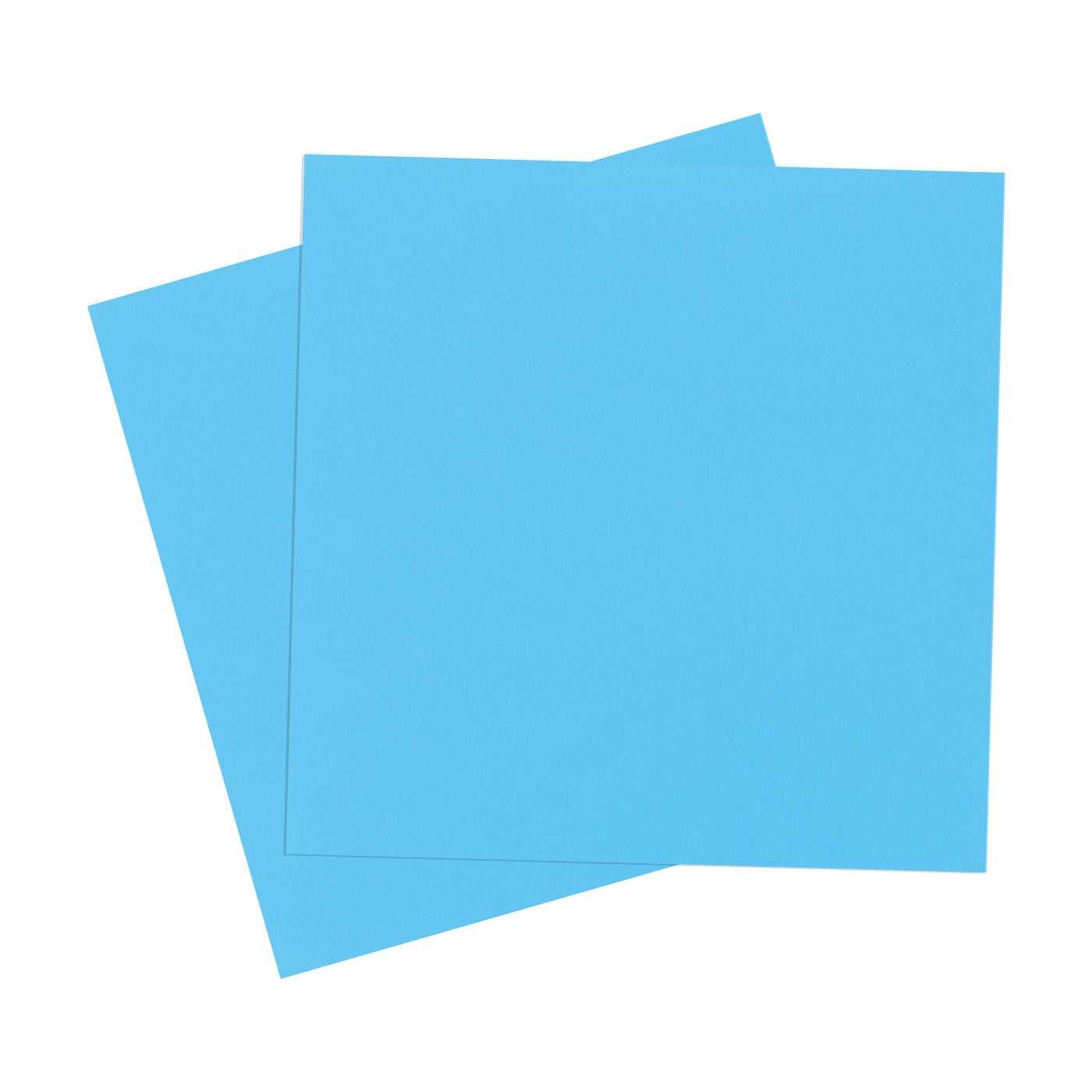 Harfington Foam Sheets Crafts 10x10 Inch 10mm EVA Craft Paper Sheets Light Blue 2 Sheets