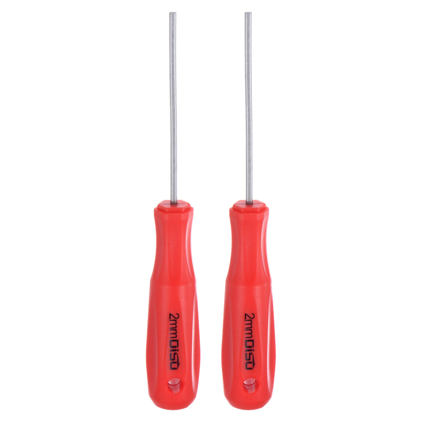 Harfington 2pcs Hex Magnetic Wrench Screwdriver 2x60mm Hex Key Metric Driver W Handle