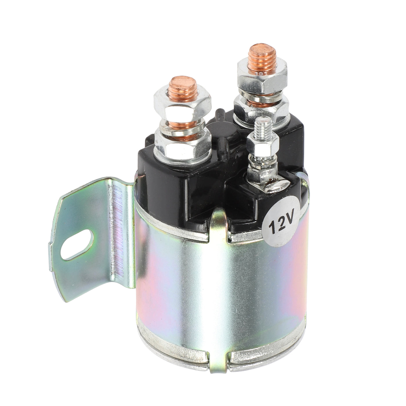 VekAuto Gas Golf Cart Starter Solenoid Relay 12V 4 Terminal Relay for Yamaha G2 G8 G9 G11 G14 G16 G20 Gas Golf Cart 85-02, Durable Plastic Metal Silver Tone