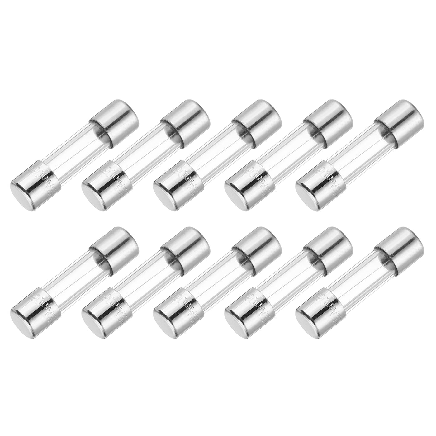 Harfington 0,75 A, 250 V, Glassicherung, 5 x 20 mm, Zeitverzögerungssicherung, UL-gelistete, träge Sicherung für Haushaltsgeräte (10er-Pack)