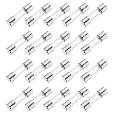 Harfington 1,6 A 250 V Glassicherung 5 x 20 mm Zeitverzögerungssicherung UL-gelistete träge Sicherung für Haushaltsgeräte (20er-Pack)