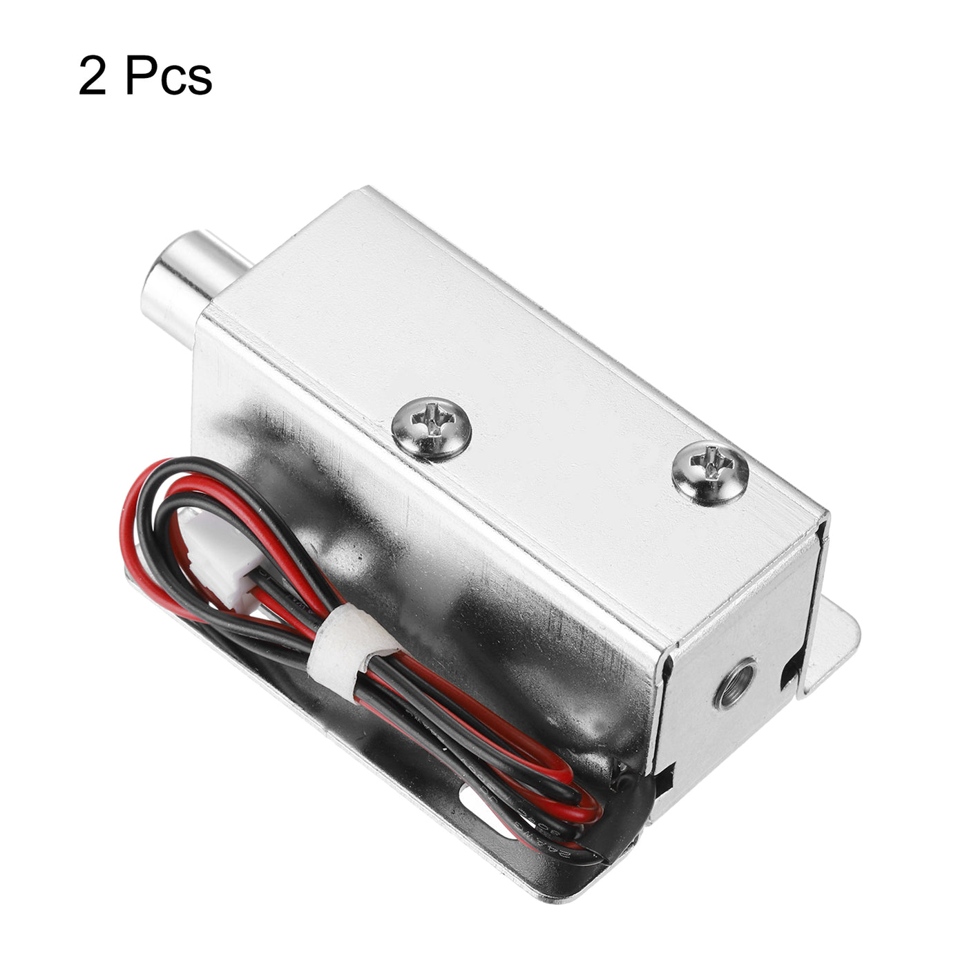 uxcell Uxcell DC 12V 0.8A Electromagnetic Solenoid Lock Door Drawer Magnetic Lock 2 Pcs