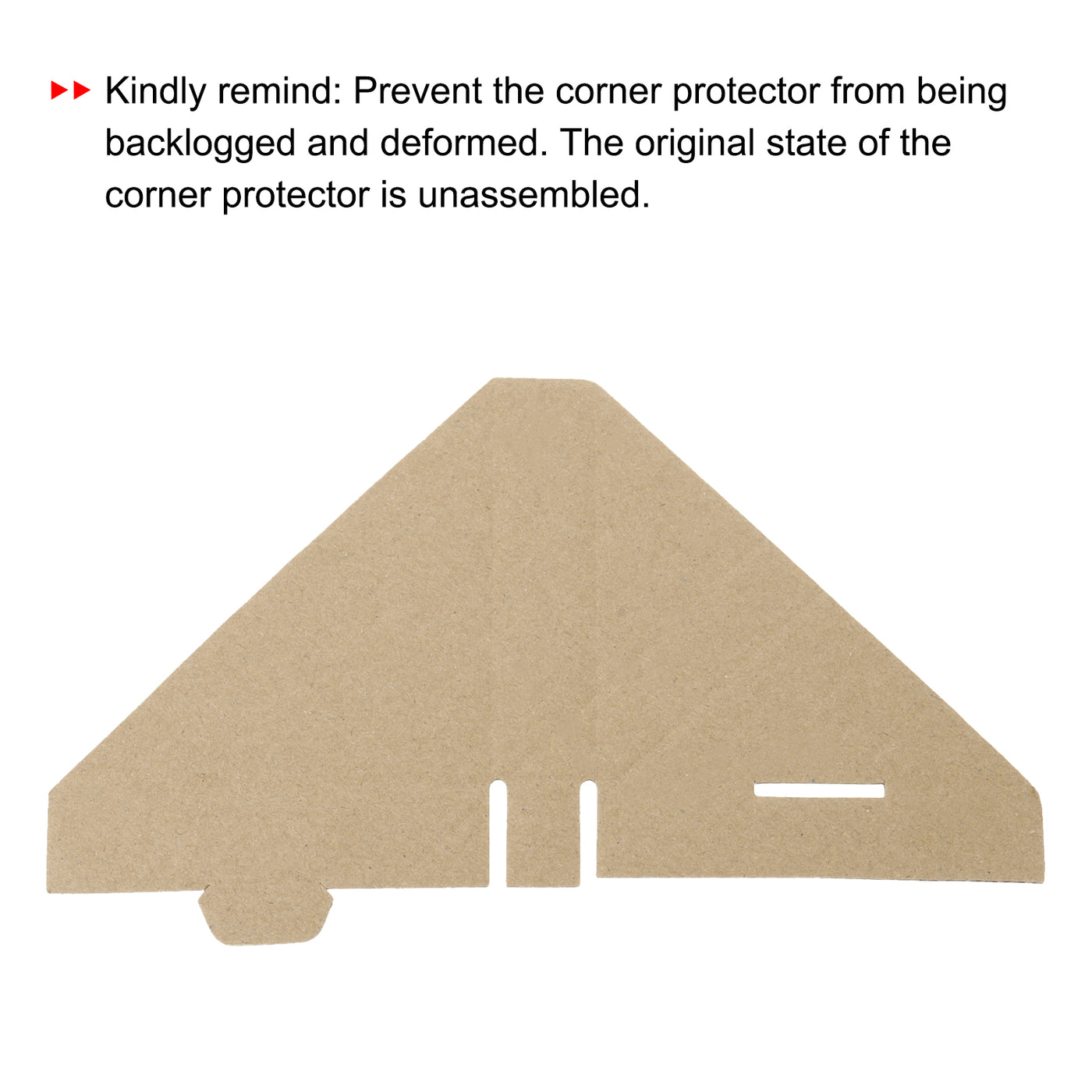 Harfington Adjustable Cardboard Corner Protector, Cardboard Edge Protector 9x9x2cm Pack of 100