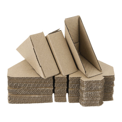 Harfington Adjustable Cardboard Corner Protector, Cardboard Edge Protector 6x6x2cm Pack of 100