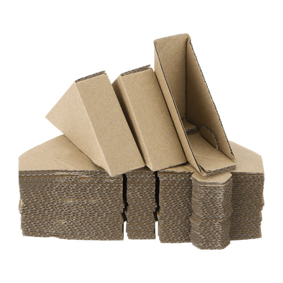 Harfington Adjustable Cardboard Corner Protector, Cardboard Edge Protector 7x7x3cm Pack of 100