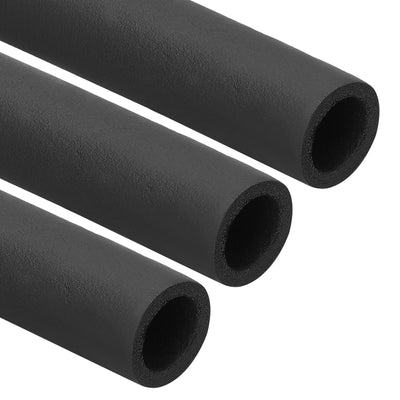 Harfington 3Pcs 1-1/8"(28mm) ID x 6Ft Pipe Insulation Foam Tube