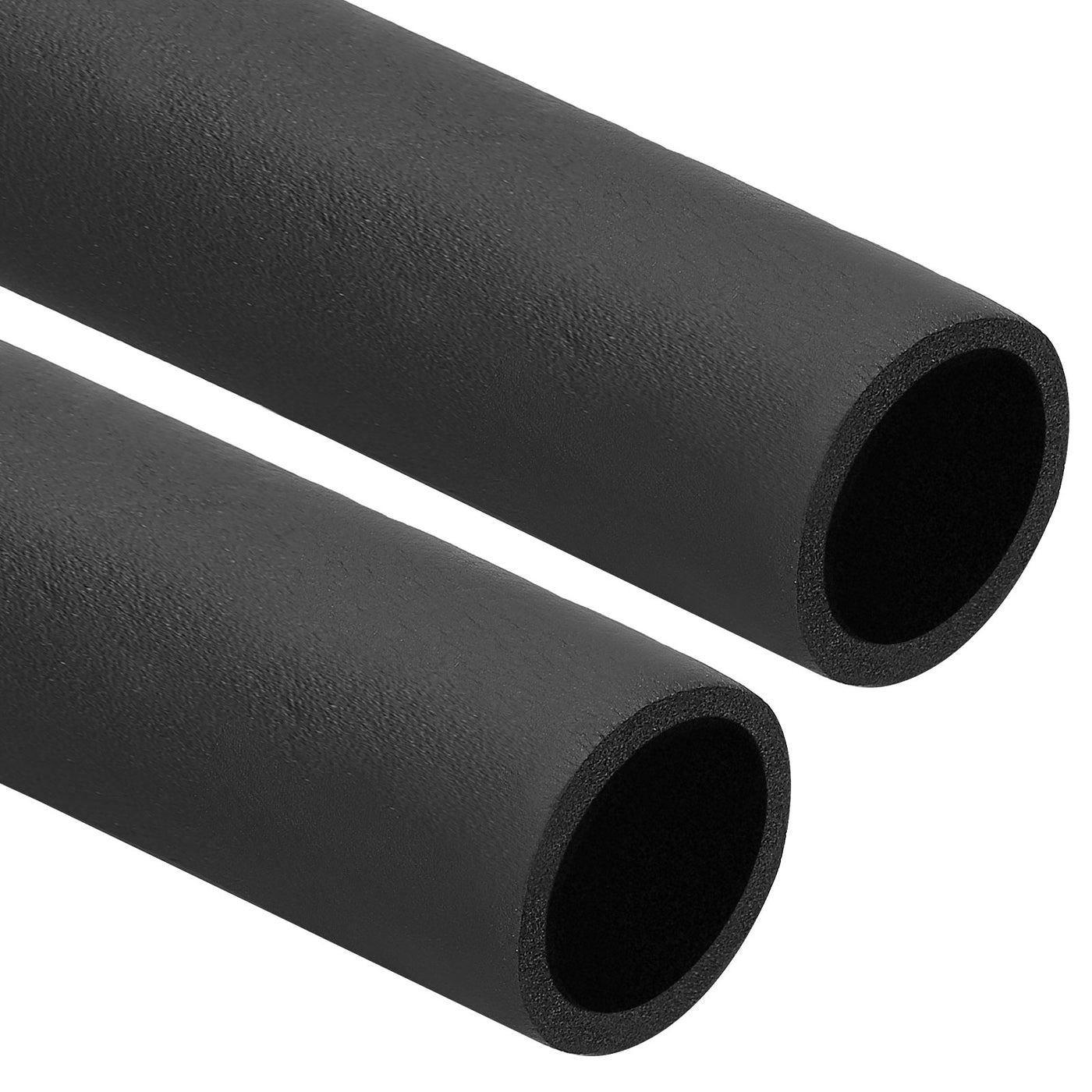 Harfington 1-1/4"(32mm) ID x6ft Rohr Isolierung Schaum 2Stk Rohr Abdeckung Wickel Roll Stange Polsterung Schlauch für Griff HVAC Draußen Klima Anlagen