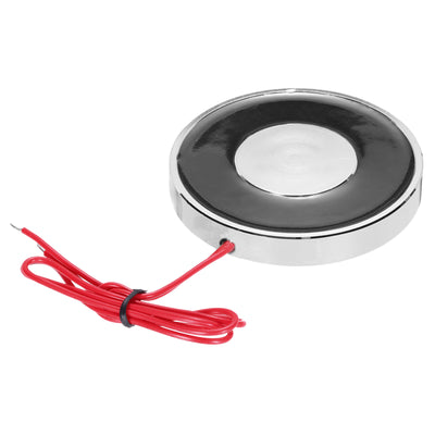 Harfington Uxcell DC12V 15KG Lift Holding Electromagnet Sucking Disc Electric Lifting