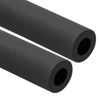 Harfington 2Pcs 1-7/8"(48mm) ID x 6.5Ft Pipe Insulation Foam Tube