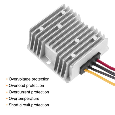 Harfington DC 12V/24V to DC 48V Power Converter 3A 144W Step UP Voltage Regulator