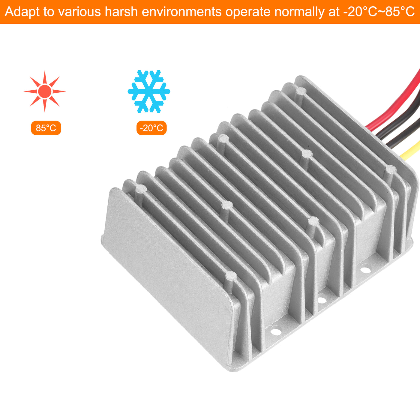 Harfington DC 12V to DC 19V Power Converter 25A 475W Step UP Voltage Regulator Power Supply