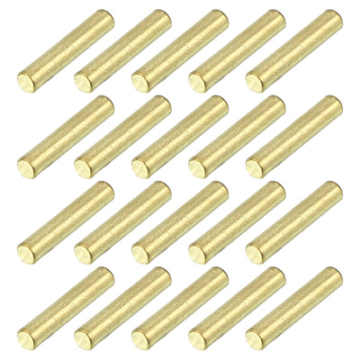 Harfington Uxcell 60 Pcs Shelf Bracket Peg 5x25mm Nickel Plated Holder Support Pins for Cupboard