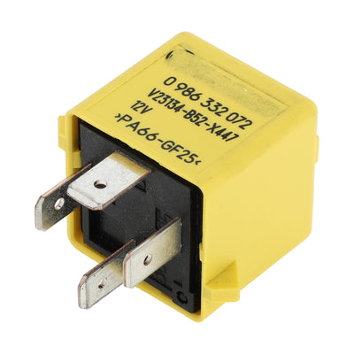 Harfington Mini Starter Relay No.YWB10027L - Car Horn Relay - 12V 60A 4 Pin for Land Rover Discovery 1994-2004 Plastic Yellow - 1 Pc