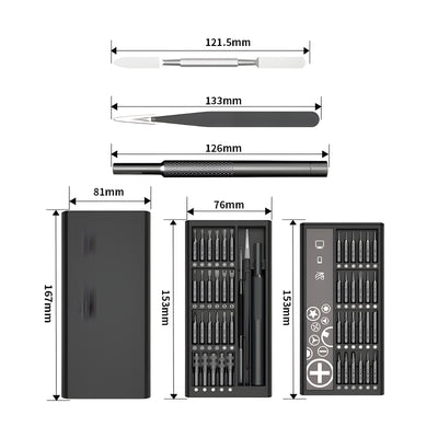 Harfington S2 Alloy Steel Phosphate Coated Magnetic Manual Screwdriver Sets