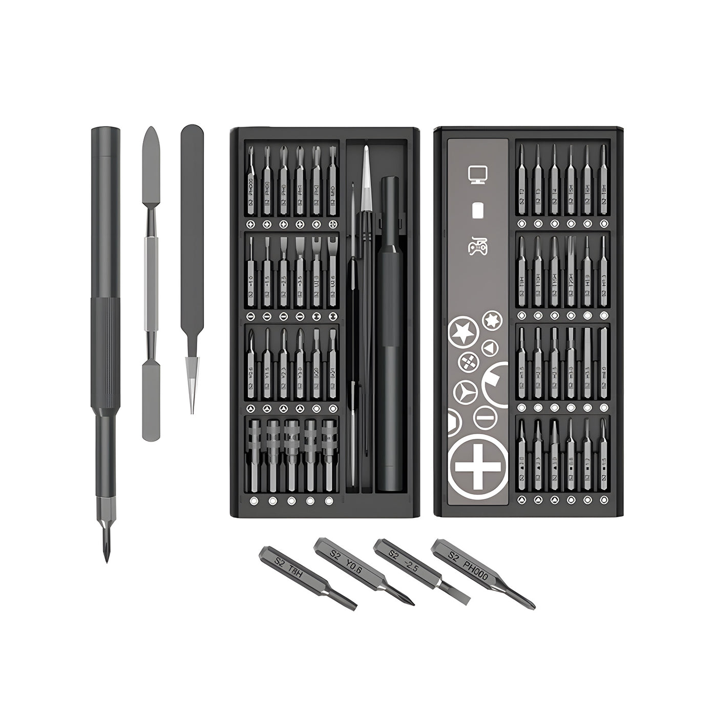 Harfington S2 Alloy Steel Phosphate Coated Magnetic Manual Screwdriver Sets