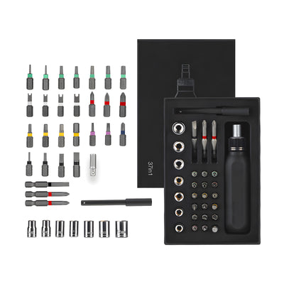 Harfington CRV, ABS Ratchet And Black Bottom Magnetic Screwdriver Bit Sets