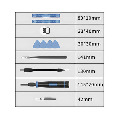 Harfington 152-in-1 Cr-V Steel Phosphate Coated Precision Instrument Screwdriver Repair Kits